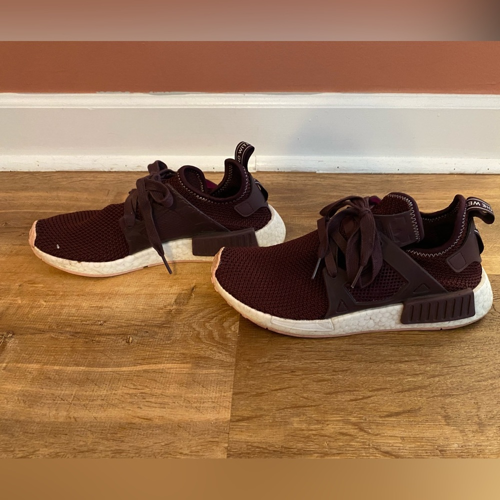 Burgundy Adidas NMD RX1